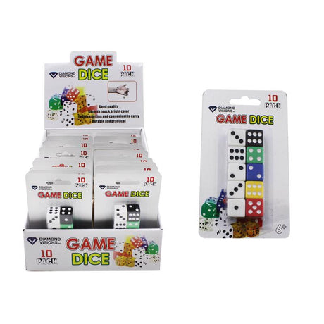 Diamond Visions Dice Assorted, Pack of 24