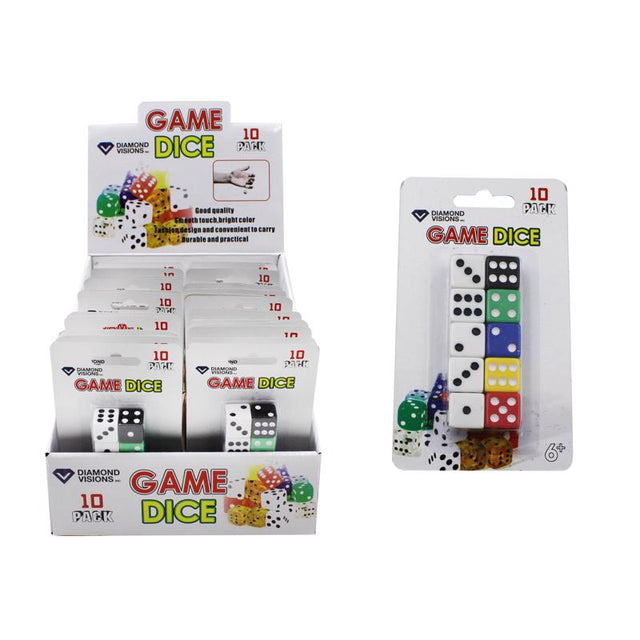 Diamond Visions Dice Assorted, Pack of 24