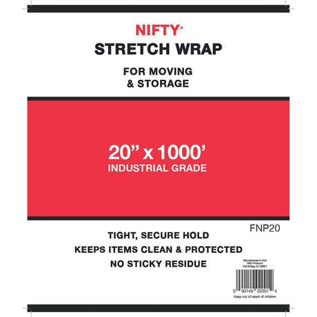 Nifty 20 in. W X 1000 ft. L Stretch Film