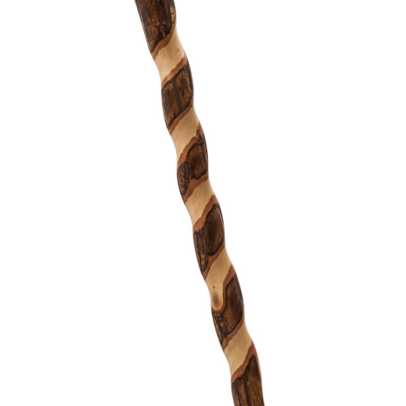 Brazos Walking Sticks 37 in. Brown Hickory Cane