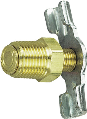 Tru-Flate 21-557GS Drain Cock, Specifications: 1/4 in NPT, Brass