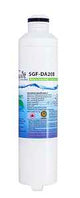 Swift Green Filters SGF-DA20B Refrigerator Water Filter, 0.5 gpm, 0.5 um Filter, Coconut Shell Carbon Block Filter Media