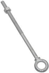 National Hardware N245-183 Eye Bolt, 1/2-13 Thread, Coarse Thread, 5-7/8 in L Thread, 1 in ID x 1-3/4 in OD Dia Eye