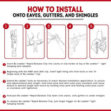 Dyno No Ladder Quick Release Light Clips 25 pk