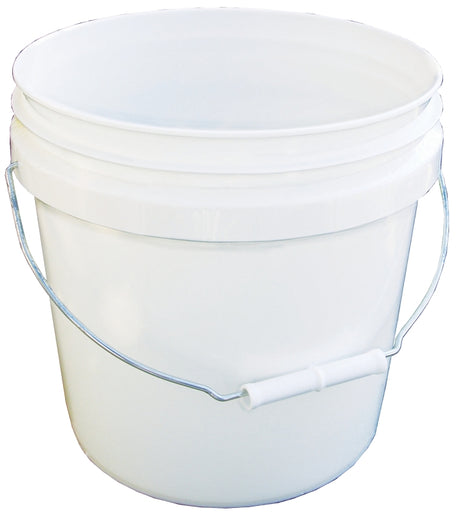 Leaktite-IPL Plastics 1123008 Paint Pail, 2 gal Capacity, HDPE, White