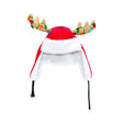 Dyno Red/White Antler Santa Indoor Christmas Decor 17 in., Pack of 12