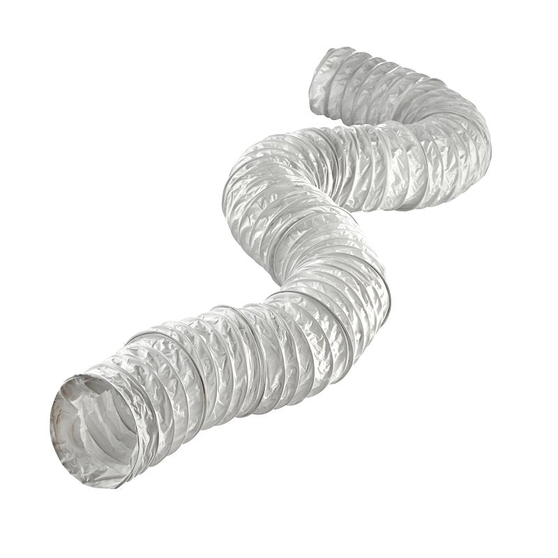 Lambro 1309 Vent Hose, Includes: (1) Vinyl Duct, 4 in ID, 8 ft L, Vinyl, White