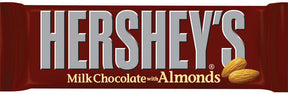 Hershey's Milk Chocolate with Almonds Candy Bar 1.45 oz, Pack of 36