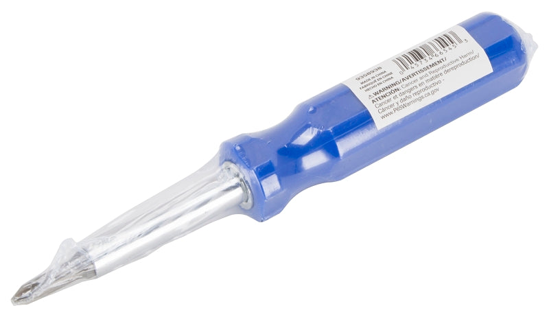 Vulcan CC922 Multi-Bit Screwdriver, Slotted: 3/16 in, 1/4 in, Phillips: #1, #2, Nutdriver: 1/4 in, 5/16 in Drive, Pack of 12