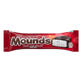 Mounds Dark Chocolate and Coconut Candy Bar 1.61 oz, Pack of 24