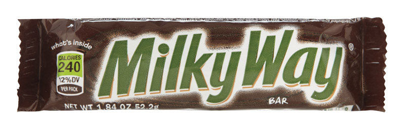 Milky Way Chocolate Candy Bar 1.84 oz, Pack of 36