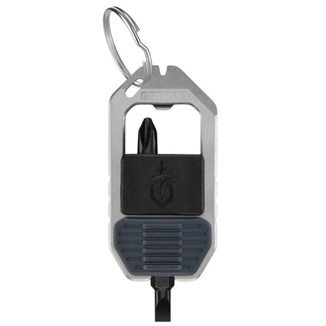 Gerber 1074049 Driver Keychain Multi-Tool, 5-Function, Stainless Steel, Stonewash, Urban Blue