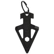 Gerber 1074044 Broadhead Keychain Multi-Tool, 5-Function, Stainless Steel, Black