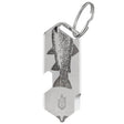 Gerber Shard DT Series 1074009 Fish Keychain Mini Multi-Tool, 3-Function, Stainless Steel, Silver