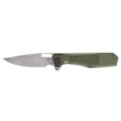 Gerber 1067523 Folding Knife, 3.13 in L Blade, Steel Blade, Ergonomic, Textured Grip Handle, Sage Green Handle