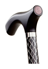 Brazos Walking Sticks Soiree Folding Walking Stick Aluminum 1 pk