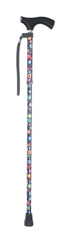 Brazos Walking Sticks Bubbles Folding Walking Stick Aluminum 1 pk