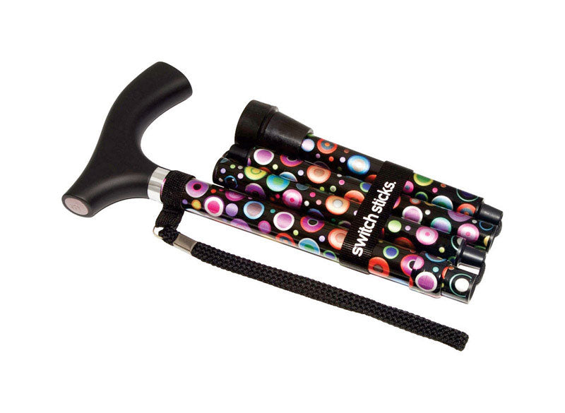 Brazos Walking Sticks Bubbles Folding Walking Stick Aluminum 1 pk