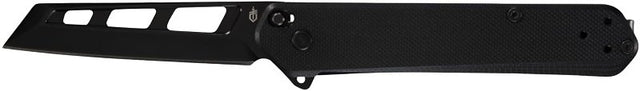 Gerber 31-004130 Pocket Knife, 2.93 in L Blade, Steel Blade, Textured Grip Handle, Black Handle