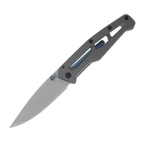 Gerber 1069414 Folding Knife, 3-1/4 in L Blade, 1 in W Blade, Stainless Steel Blade, Gray Handle