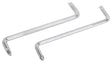 Vulcan JLO-020 Screwdriver Offset Set, 2-Piece, Chrome Vanadium Steel, Chrome, Chrome