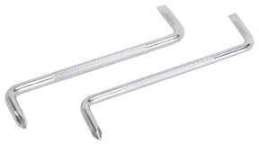 Vulcan JLO-020 Screwdriver Offset Set, 2-Piece, Chrome Vanadium Steel, Chrome, Chrome