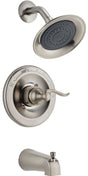 Delta 144996C-BN Bathtub and Shower Faucet with Valve, 1-Function Showerhead, 1.75 gpm Showerhead, 1-Spray Setting