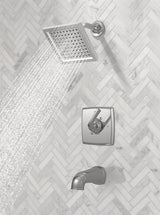 Delta Monitor 14, Geist Series 144864 Tub and Shower Faucet, Single Function Showerhead, 1.75 gpm Showerhead, 6 gpm Tub