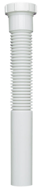 Plumb Pak PP812-6 Series Pipe Extension Tube, 12 in L, 1-1/2 in, Slip Joint, Polypropylene