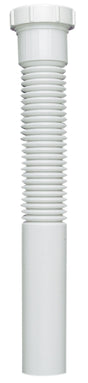 Plumb Pak PP812-6 Series Pipe Extension Tube, 12 in L, 1-1/2 in, Slip Joint, Polypropylene