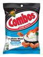 Combos Baked Snacks Buffalo Blue Cheese Filled Pretzels 6.3 oz Bagged, Pack of 12