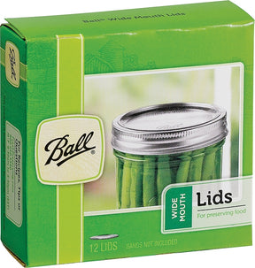 Ball 1440042000 Wide Mouth Dome Lid, Steel