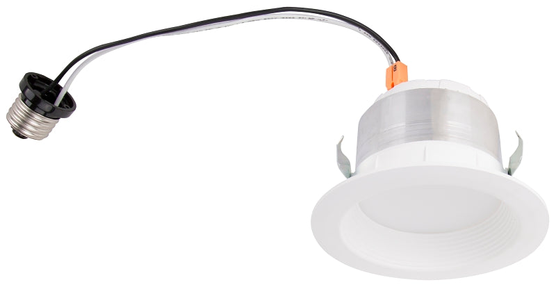 Boston Harbor DL4-095-5K Retrofit Trim, Recessed Lighting Kits, Plastic, Bright White, White, 1-Piece