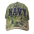 JWM U.S. Navy Logo Baseball Cap Digital Camo Green One Size Fits All, Pack of 6