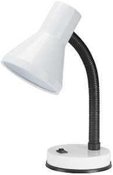 Boston Harbor TL-TB-134-WH-3L Flexible Desk Lamp, 120 V, 60 W, 1-Lamp, CFL Lamp, White Fixture, White