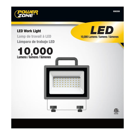 BELL LINK CL-WL100 Portable Work Light, 120 V, 72 W, LED Lamp, 10,000 Lumens, 2700, 3000, 4500, 6500 K Color Temp