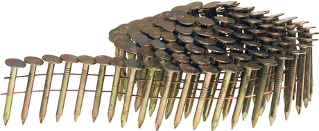 Senco M003104 Roofing Nail, 1-1/4 in L, Steel, Full Round Head, Smooth Shank