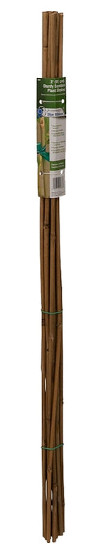 Gardener's Blue Ribbon BB3 Plant Stake, 3 ft L, Bamboo, Natural Bamboo