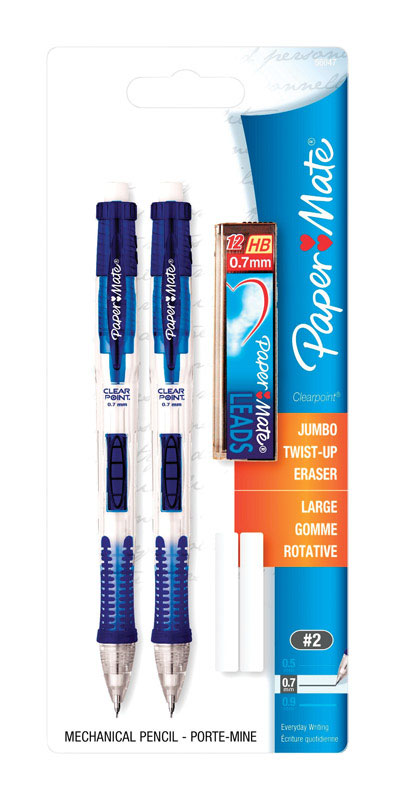 Paper Mate Clearpoint #2HB 0.7 mm Mechanical Pencil 2 pk, Pack of 6