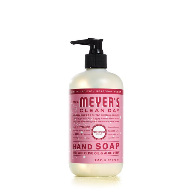 Mrs. Meyer's Clean Day Organic Peppermint Scent Liquid Hand Soap 12.5 oz, Pack of 6
