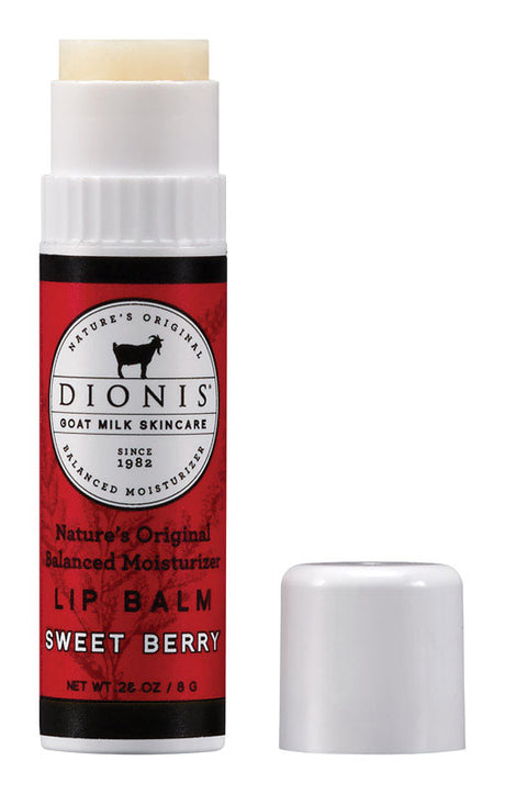 Dionis Goat Milk Skincare Sweet Berry Scent Lip Balm 0.28 oz 1 pk, Pack of 6