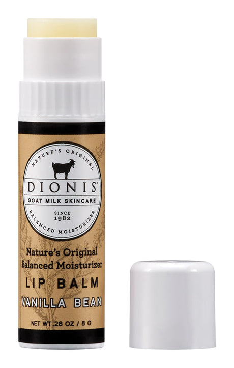 Dionis Goat Milk Skincare Vanilla Bean Scent Lip Balm 0.28 oz 1 pk, Pack of 6