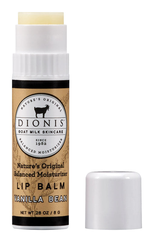 Dionis Goat Milk Skincare Vanilla Bean Scent Lip Balm 0.28 oz 1 pk, Pack of 6