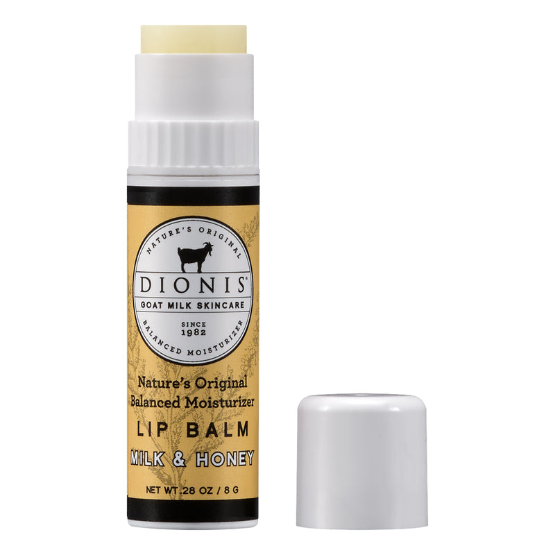 Dionis Goat Milk Skincare Milk and Honey Scent Lip Balm 0.28 oz 1 pk, Pack of 6