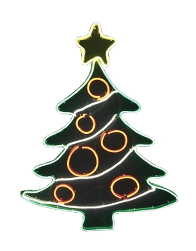 Hometown Holidays 62317 Christmas Tree, Neon LED Bulb Pack of 4