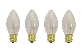 Santas Forest 28982 Filament Bulb, C9 Lamp Base, Pack of 25