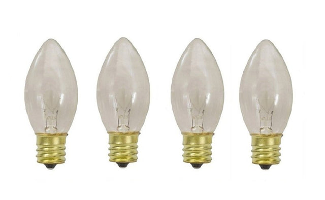 Santas Forest 28982 Filament Bulb, C9 Lamp Base, Pack of 25