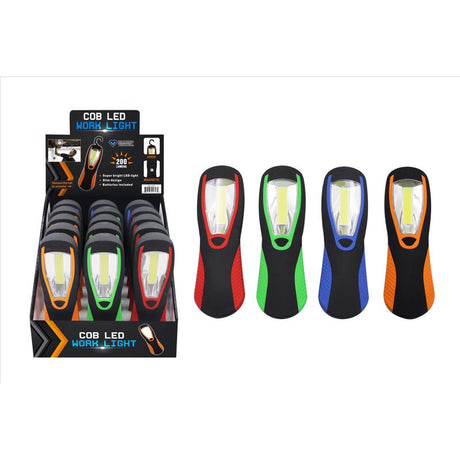 Diamond Visions 200 lm Assorted LED Rechargeable C.O.B. Work Light, Pack of 15