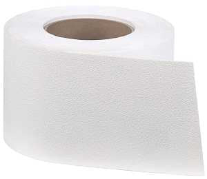 3M Safety-Walk 7745 Resilient Tread, 60 ft L, 4 in W, Vinyl Backing, White