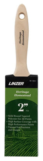 Linzer HH1760-2 Varnish/Wall Brush, 2 in W, 2-1/2 in L Bristle, Polyester Bristle